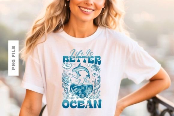 Download Life is Better by the Ocean Design - Ocean design Collection