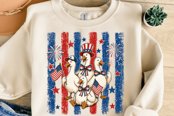 Download Patriotic Ducks PNG, Summer Holiday PNG - Holiday Collection